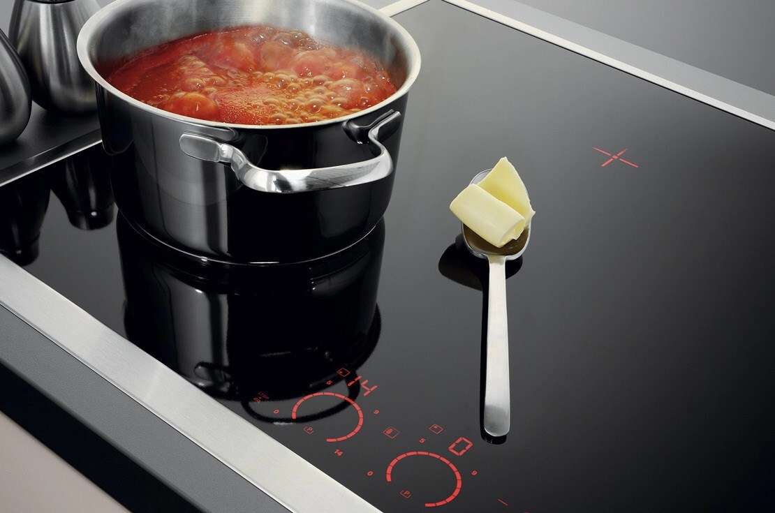 Une surface moins chaude pour une cuisine plus sûre